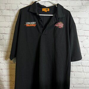 Kevin Harvick Inc Longhorn Steakhouse Racing Mens Team Issued Shirt XL